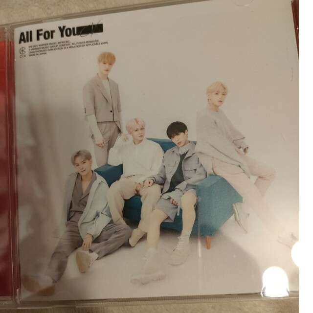 All For You（通常盤B） エンタメ/ホビーのCD(K-POP/アジア)の商品写真