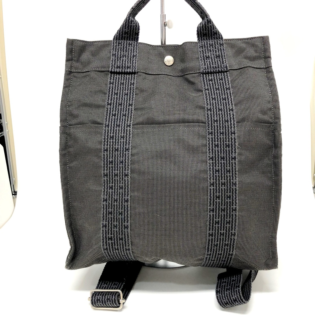 HERMES エルメス アドMM エールライン キャンバス - リュック/バックパック