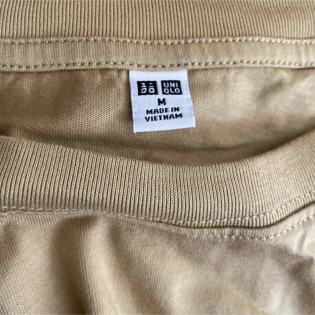 UNIQLO(ユニクロ)のユニクロ　マーセライズコットンT（ノースリーブ） レディースのトップス(Tシャツ(半袖/袖なし))の商品写真