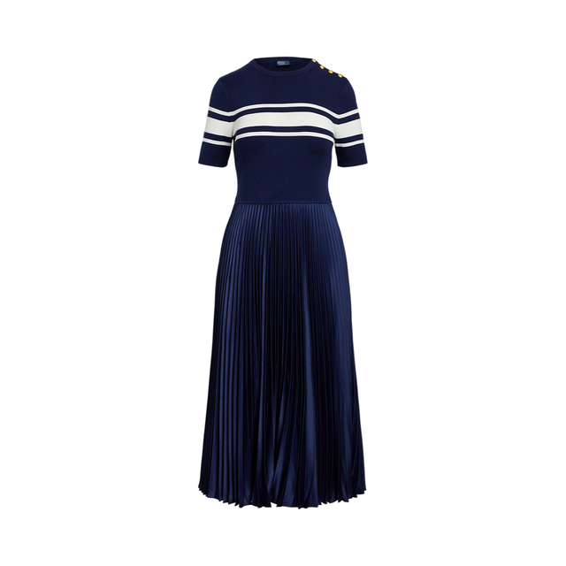 POLO Ralph Lauren ニット プリーツワンピース 新品未使用-