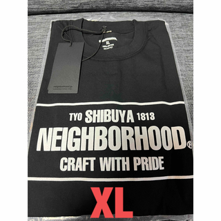 ネイバーフッド(NEIGHBORHOOD)のNEIGHBORHOOD 渋谷限定 TEE SS BLACK  XL(Tシャツ/カットソー(半袖/袖なし))