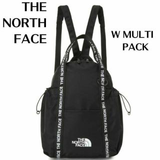 ザノースフェイス(THE NORTH FACE)の★セール★ノースフェイス 韓国限定ホワイトレーベル W MULTI PACK 黒(リュック/バックパック)