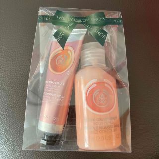 ザボディショップ(THE BODY SHOP)のハンドクリーム＆ボディーローション　ピンクグレープフルーツの香り(ボディローション/ミルク)