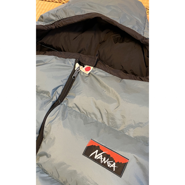 寝袋/寝具 □ ナンガ オーロラセンターZIP 350DX ナチュラム 別注 登山