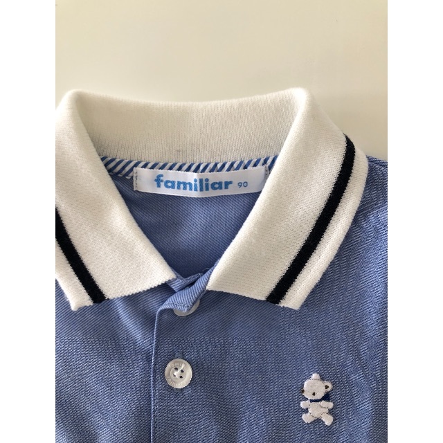 familiar(ファミリア)のfamiliar 半袖シャツ 90cm キッズ/ベビー/マタニティのキッズ服男の子用(90cm~)(Tシャツ/カットソー)の商品写真