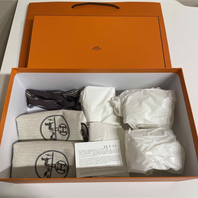 HERMES  サンダル　メンズ　空箱　紙袋