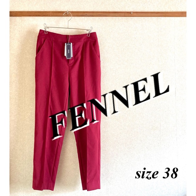 FENNEL フェンネル　フロントタックテーパードパンツ　美脚パンツ　スラックス