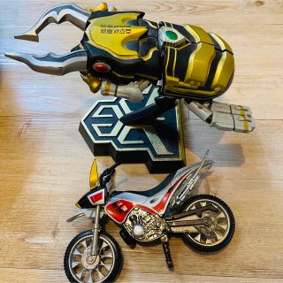 カメンライダーバトルガンバライド(仮面ライダーバトル ガンバライド)のクウガゴウラム 当時品(キャラクターグッズ)