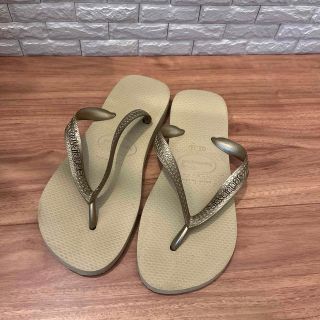 ハワイアナス(havaianas)の美品☆ハワイアナス☆ビーチサンダル (ビーチサンダル)