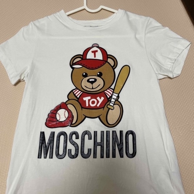 新品未使用 紙タグ付き モスキーノ  ベアー Tシャツ オーバーサイズ