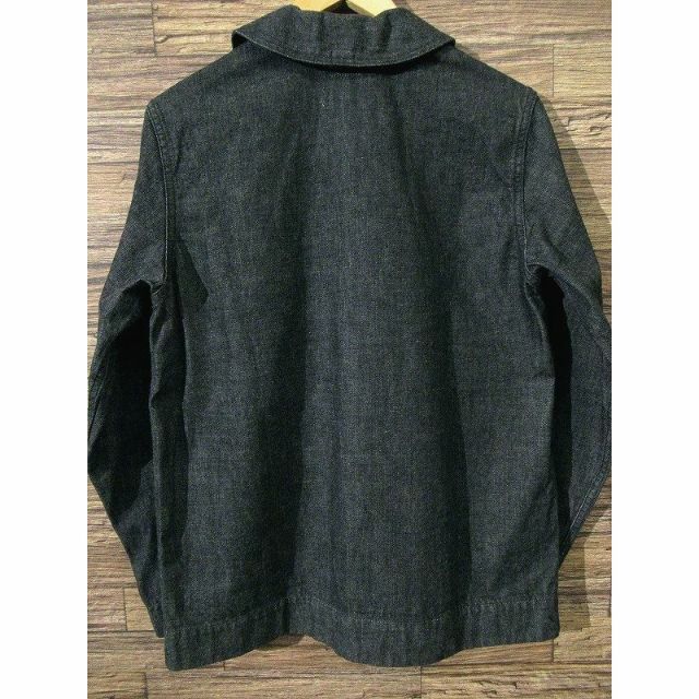 極美品 ブラックサイン デニム モントゴメリー ジャケット カバーオール 38
