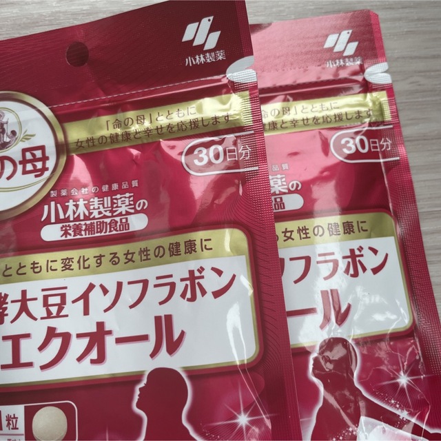 小林製薬(コバヤシセイヤク)の小林製薬の栄養補助食品 発酵大豆イソフラボン エクオール 30粒 コスメ/美容のダイエット(ダイエット食品)の商品写真