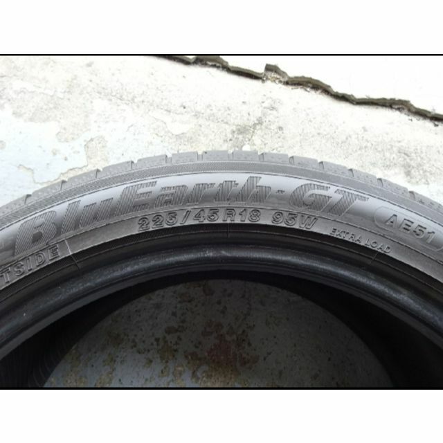 ヨコハマブルーアースGT AE51 225/45R182本