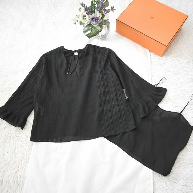 Hermes - ☆HERMES☆2023☆未使用☆シルク100☆刺繍☆ポンチョ