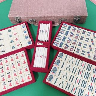 2セット以上購入で、おまけ1本 昭和時代の麻雀牌 背竹牌 No.046