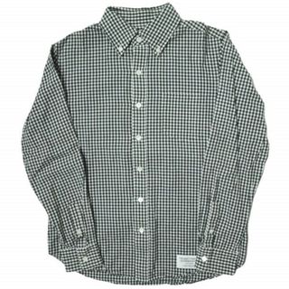 ワコマリア(WACKO MARIA)のWACKO MARIA ワコマリア 日本製 PIN OX GINGHAM CHECK B.D. SHIRT ギンガムチェックBDシャツ 15SS-G-SHI-01 S BLACK/WHITE 長袖 The Guilty Parties トップス【中古】【WACKO MARIA】(シャツ)