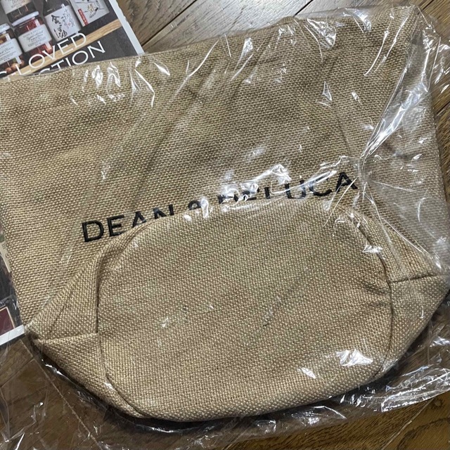 DEAN & DELUCA(ディーンアンドデルーカ)のDEAN & DELUCA　ジュートマーケットトートバッグＳサイズ レディースのバッグ(トートバッグ)の商品写真