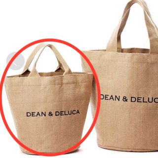 ２０周年　DEAN & DELUCA ジュートマーケットトートバッグ S