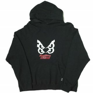 mine - MYNE x BadBoy マイン バッドボーイ 別注 SWEAT HOODIE スウェットプルオーバーパーカー G03HD004 M ブラック MIHARA YASUHIRO ミハラヤスヒロ トップス【中古】【MYNE × BadBoy】