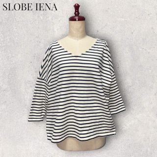 スローブイエナ(SLOBE IENA)のSLOBEIENA ボーダートップス スローブイエナ(カットソー(長袖/七分))