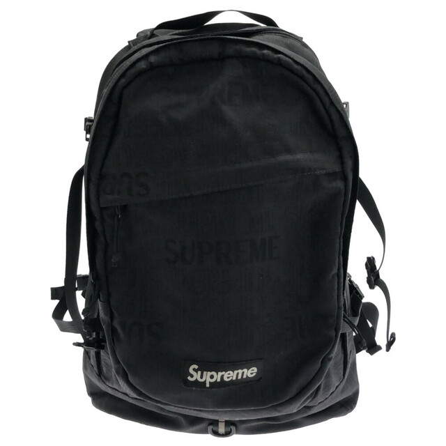 supreme 19ss backpack black