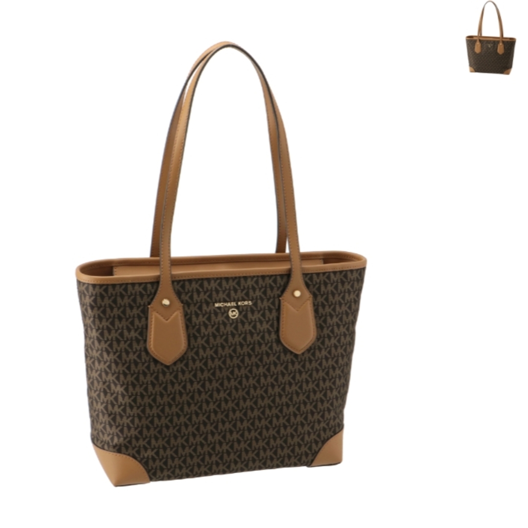 マイケル マイケル コース MICHAEL MICHAEL KORS トートバッグ スモール EVA トップジップ シグネチャー 30F2GV0T0C 0007