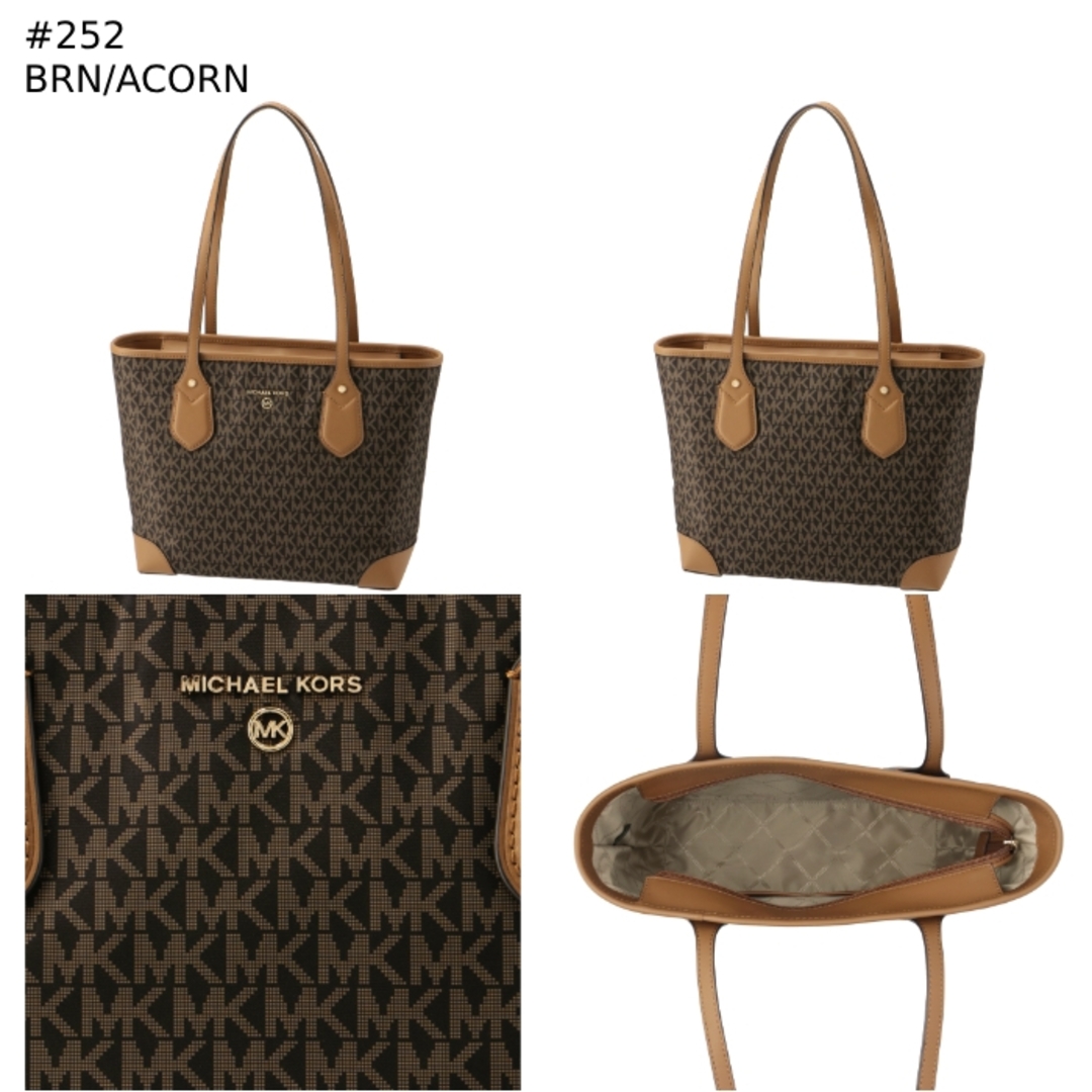 マイケル マイケル コース MICHAEL MICHAEL KORS トートバッグ スモール EVA トップジップ シグネチャー 30F2GV0T0C 0007