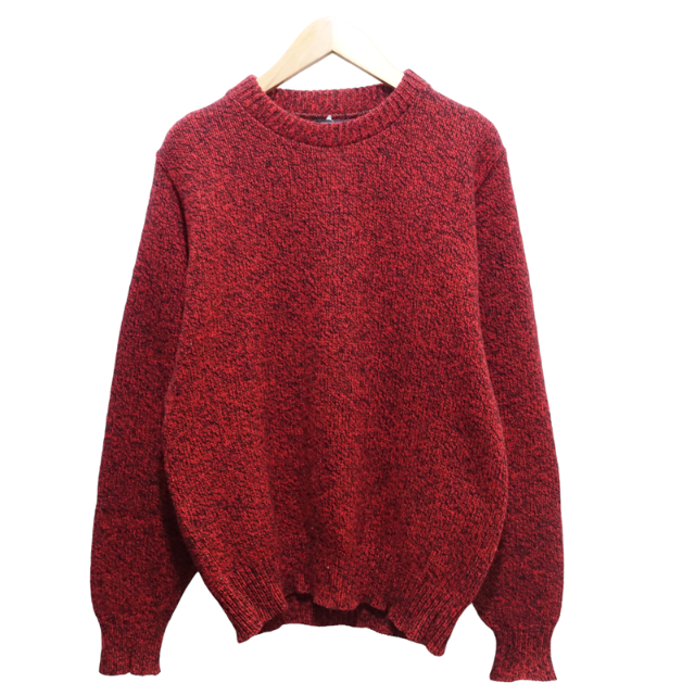 OLD 90s LANDS END WOOL SWEATER Size-M ラン