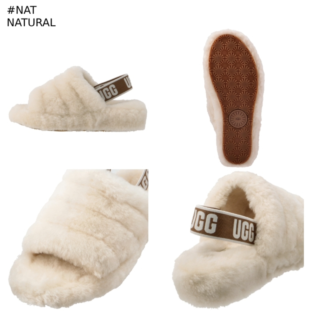 UGG - アグ UGG サンダル FLUFF YEAH SLIDE シープスキン バック UGG - アグ UGG サンダル FLUFF YEAH SLIDE シープスキン バック