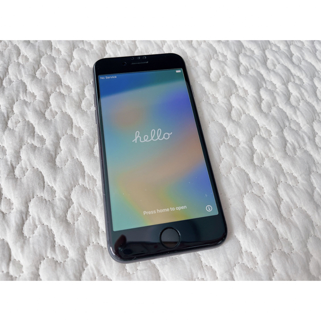iPhone8 64GB スペースグレイ 初期化済み SIMロック解除済み-