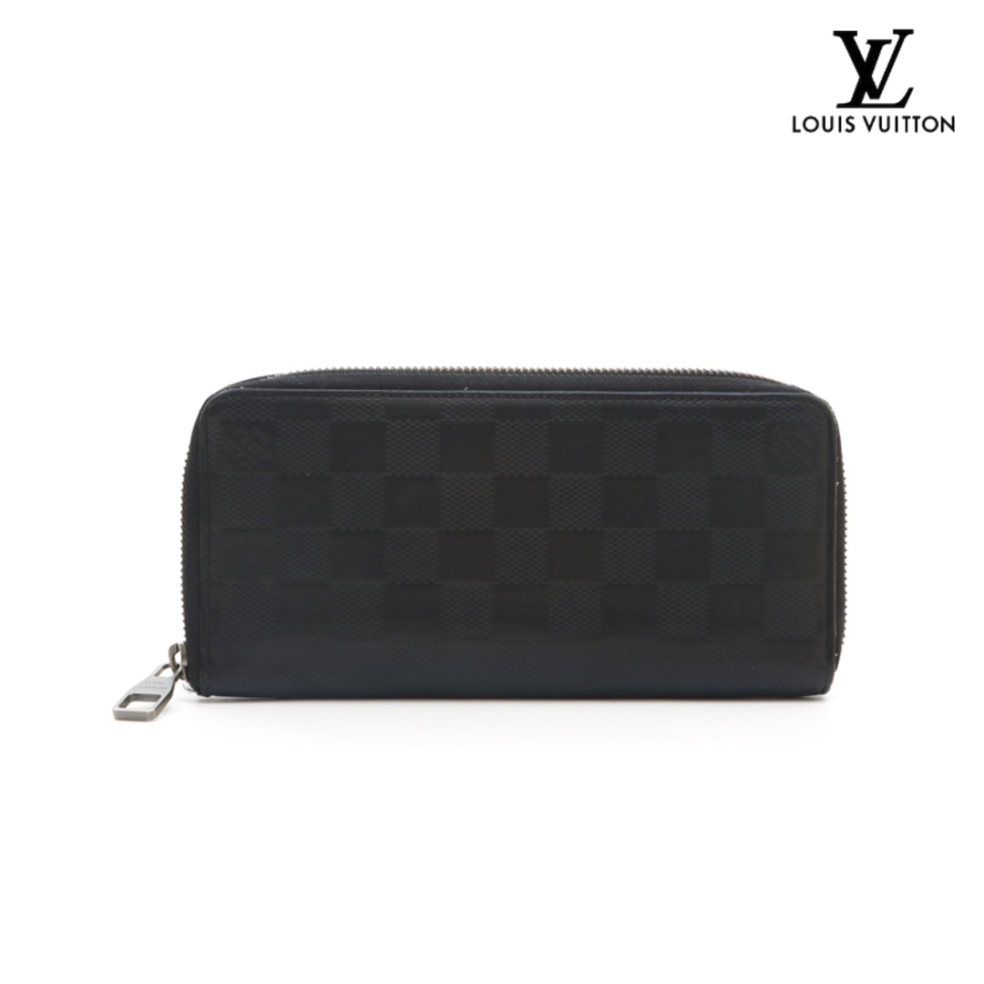 ヴィトン LV ダミエ アンフィニ ジッピー ウォレット ヴェルティカル