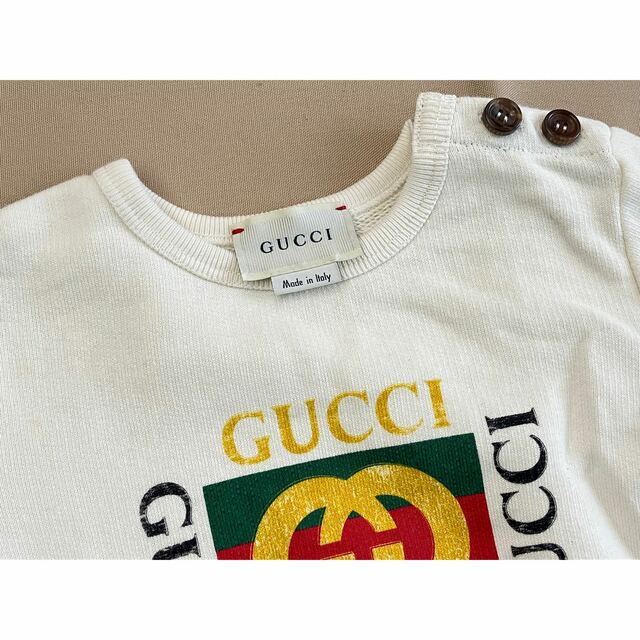 Gucci(グッチ)のGUCCI スウェット  ロゴ トレーナー キッズ/ベビー/マタニティのベビー服(~85cm)(トレーナー)の商品写真