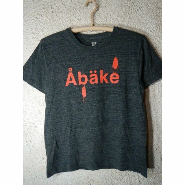 Design Tshirts Store graniph(グラニフ)のo6488　グラニフ　半袖　tシャツ　Abake　Skugga　デザイン メンズのトップス(Tシャツ/カットソー(半袖/袖なし))の商品写真