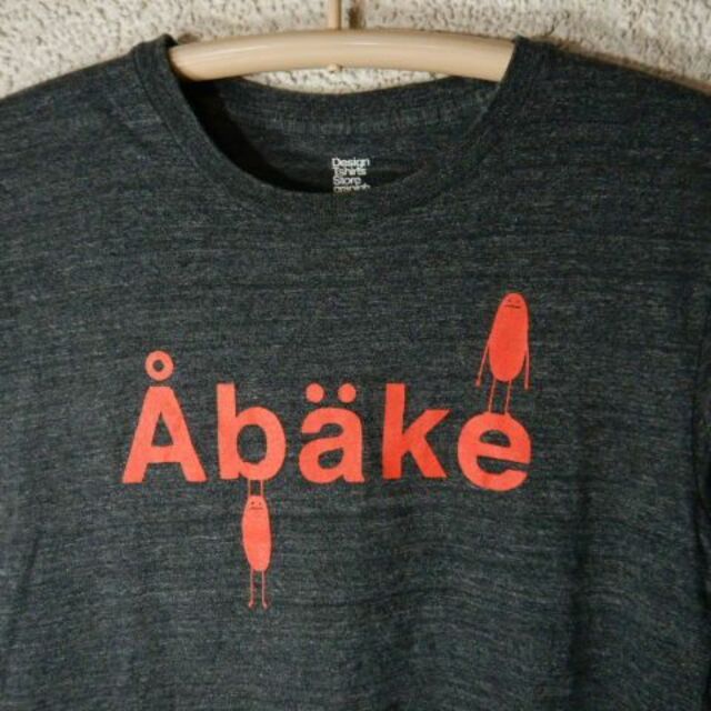 Design Tshirts Store graniph(グラニフ)のo6488　グラニフ　半袖　tシャツ　Abake　Skugga　デザイン メンズのトップス(Tシャツ/カットソー(半袖/袖なし))の商品写真