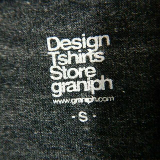 Design Tshirts Store graniph(グラニフ)のo6488　グラニフ　半袖　tシャツ　Abake　Skugga　デザイン メンズのトップス(Tシャツ/カットソー(半袖/袖なし))の商品写真