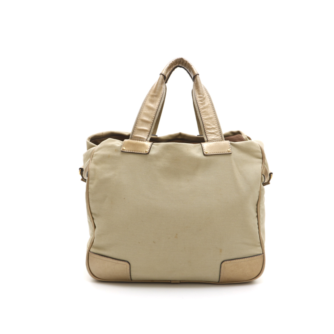ロエベ LOEWE アナグラム キャンバス 2WAY ハンドバッグ