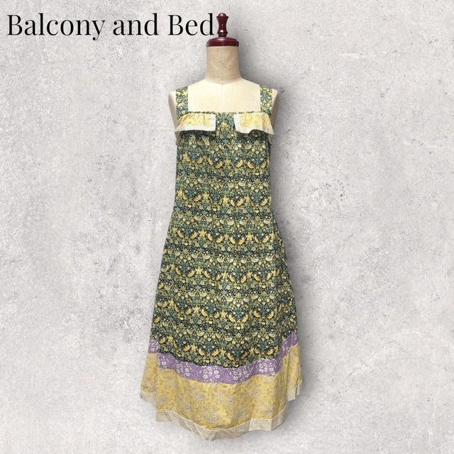 Balcony and Bed リバティワンピース バルコニーアンドベット