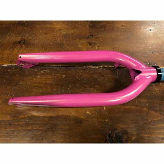 BMX 20インチ用フラットフォーク　 / SUELO FORK / PINK15mmコラム長