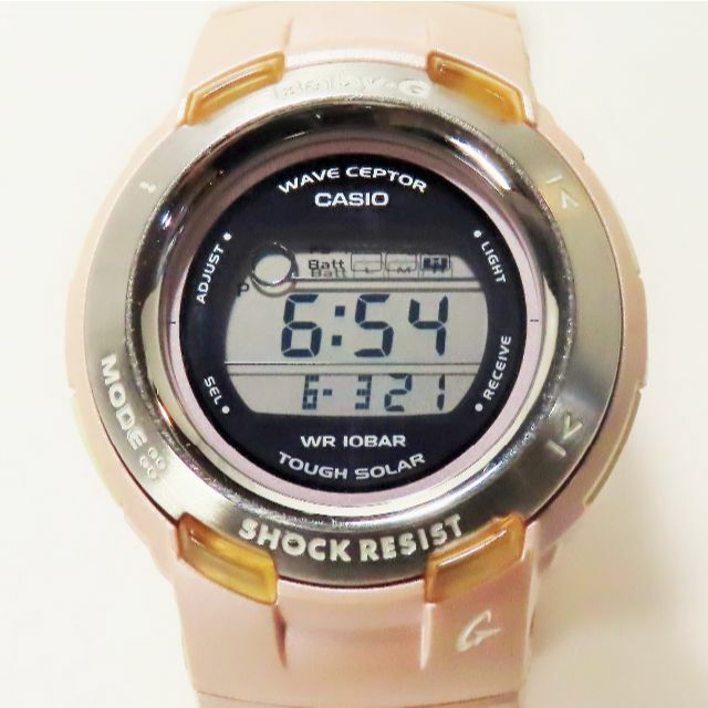 稼働品 美品 CASIO BABY-G カシオ ベビージー タフソーラー 腕時計