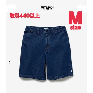 ダブルタップス(W)taps)のWTAPS 2023SS WRKS2001 SHORTS INDIGO Mサイズ(ショートパンツ)