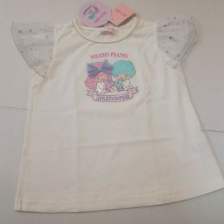 メゾピアノ(mezzo piano)の110 メゾピアノ キキララ Tシャツ(Tシャツ/カットソー)