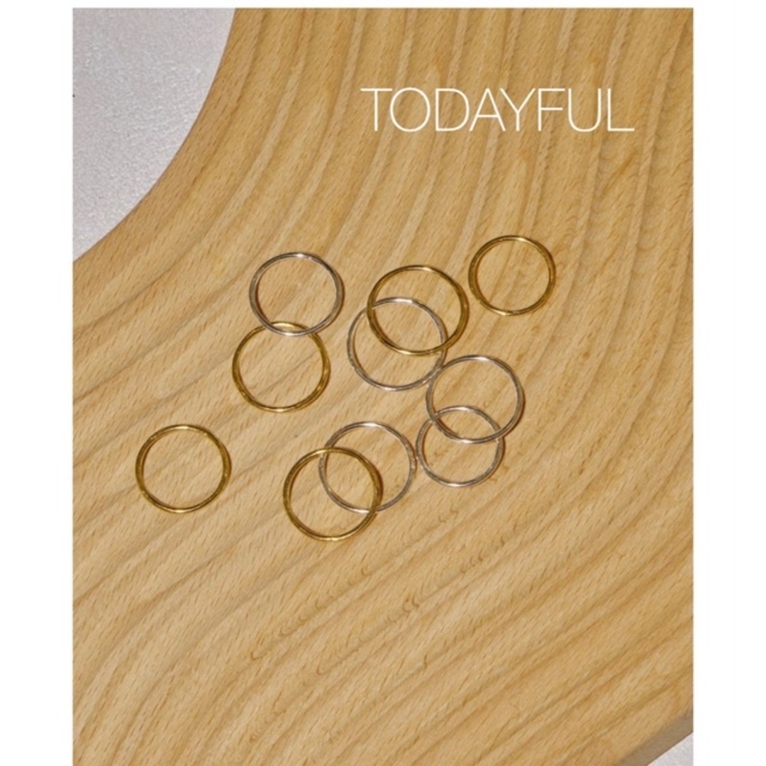 TODAYFUL Thin Ring 5 Set (Silver 925) TODAYFUL Thin Ring 5 Set (Silver 925)