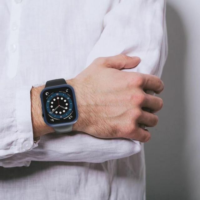Apple Watch(アップルウォッチ)のApple Watch カバー ケース 全シリーズ 44㎜ ローヤルブルー スマホ/家電/カメラのスマホアクセサリー(モバイルケース/カバー)の商品写真