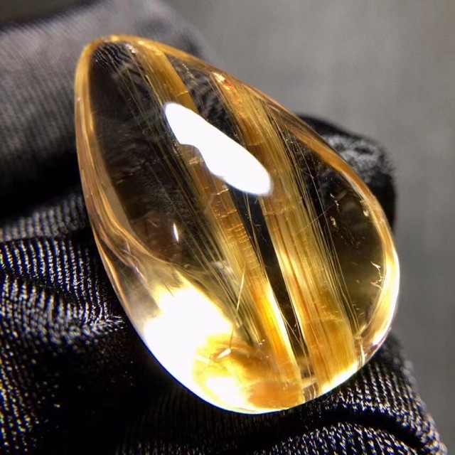 ⭐︎【天然】タイチンクオーツ ルース 5.9g | フリマアプリ ラクマ 【天然】タイチンクオーツ ルース 19.5mm10.2g