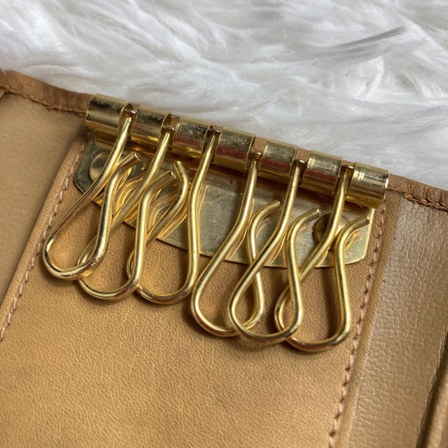 celine - 極美品✨CELINE 6連キーケース マカダム トリオンフ ゴールド celine - 極美品✨CELINE 6連キーケース マカダム トリオンフ ゴールド