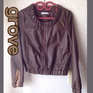 グローブ(grove)ののん様  専用(ブルゾン)