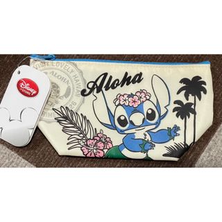 スティッチ(STITCH)の新品☆ 未使用　ポーチ　ペンケース　スティッチ　ディズニー(キャラクターグッズ)