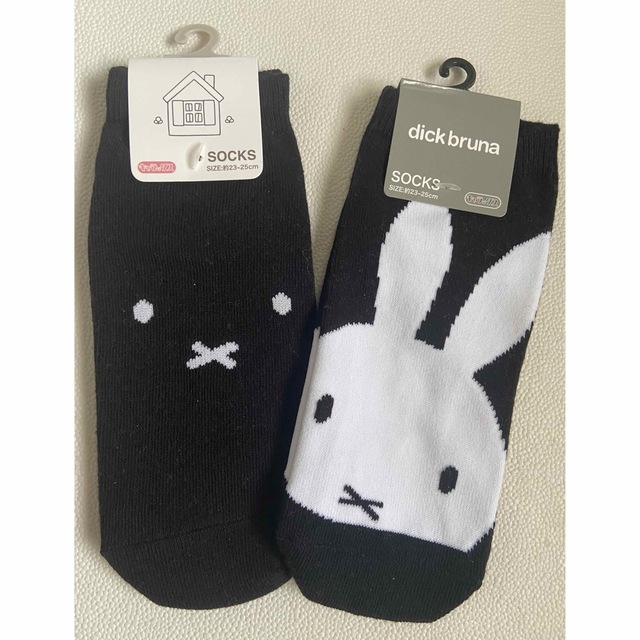 K.B COFFEE様専用❗️dick bruna  ミィフィーソックス 2足  レディースのレッグウェア(ソックス)の商品写真