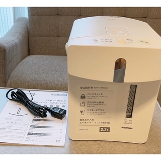 アイリスオーヤマ(アイリスオーヤマ)のアイリスオーヤマ 電気ポット 2.2ℓ IMHD-122-W(電気ポット)