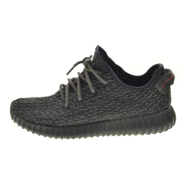 adidas(アディダス)の【ADIDAS】AQ2659 YEEZY BOOST 350 BLACK メンズの靴/シューズ(スニーカー)の商品写真